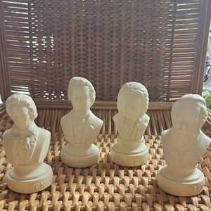 Vintage Composer Mini Busts
